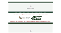 Desktop Screenshot of logxurioushomes.com